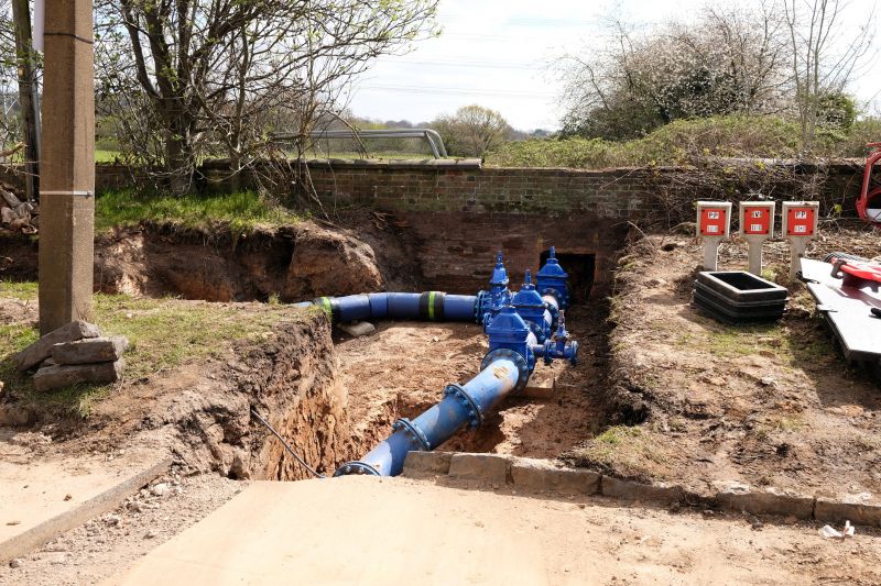 Water Pipeline Installation